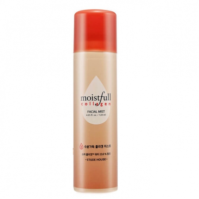 фото Увлажняющий спрей мист для лица с коллагеном etude house moistfull collagen facial mist