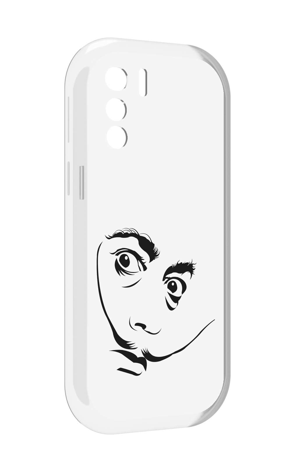 

Чехол MyPads мужчина с длинными усами для UleFone Note 13P, Прозрачный, Tocco