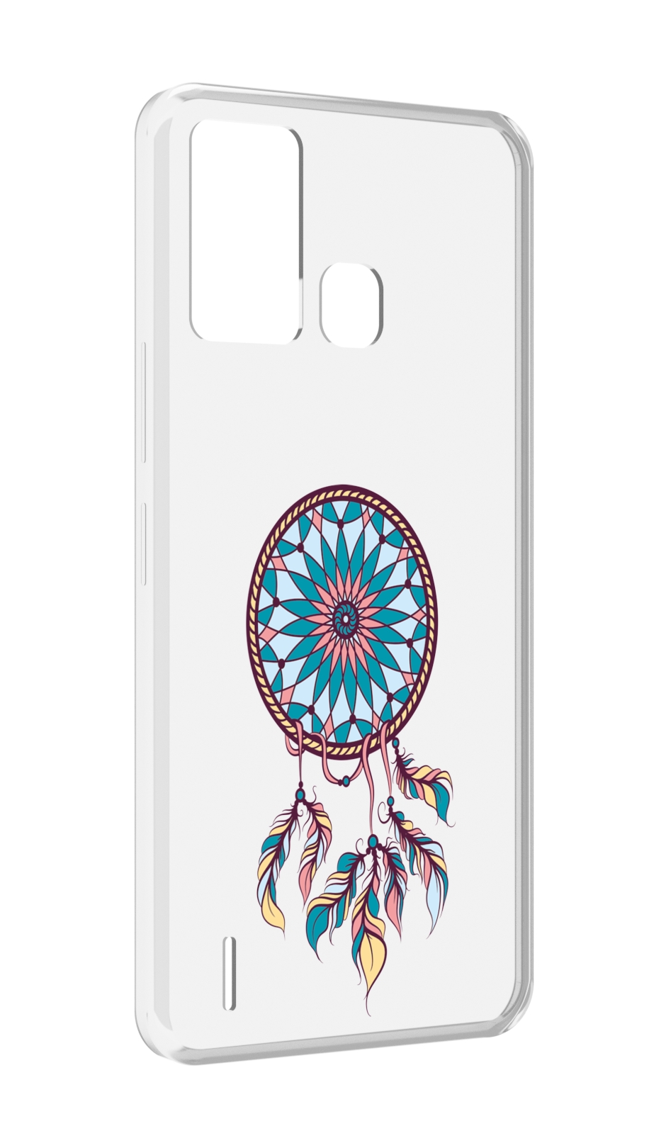 

Чехол MyPads ловец снов синий для ITEL S16 / ITEL Vision 1 Pro, Прозрачный, Tocco