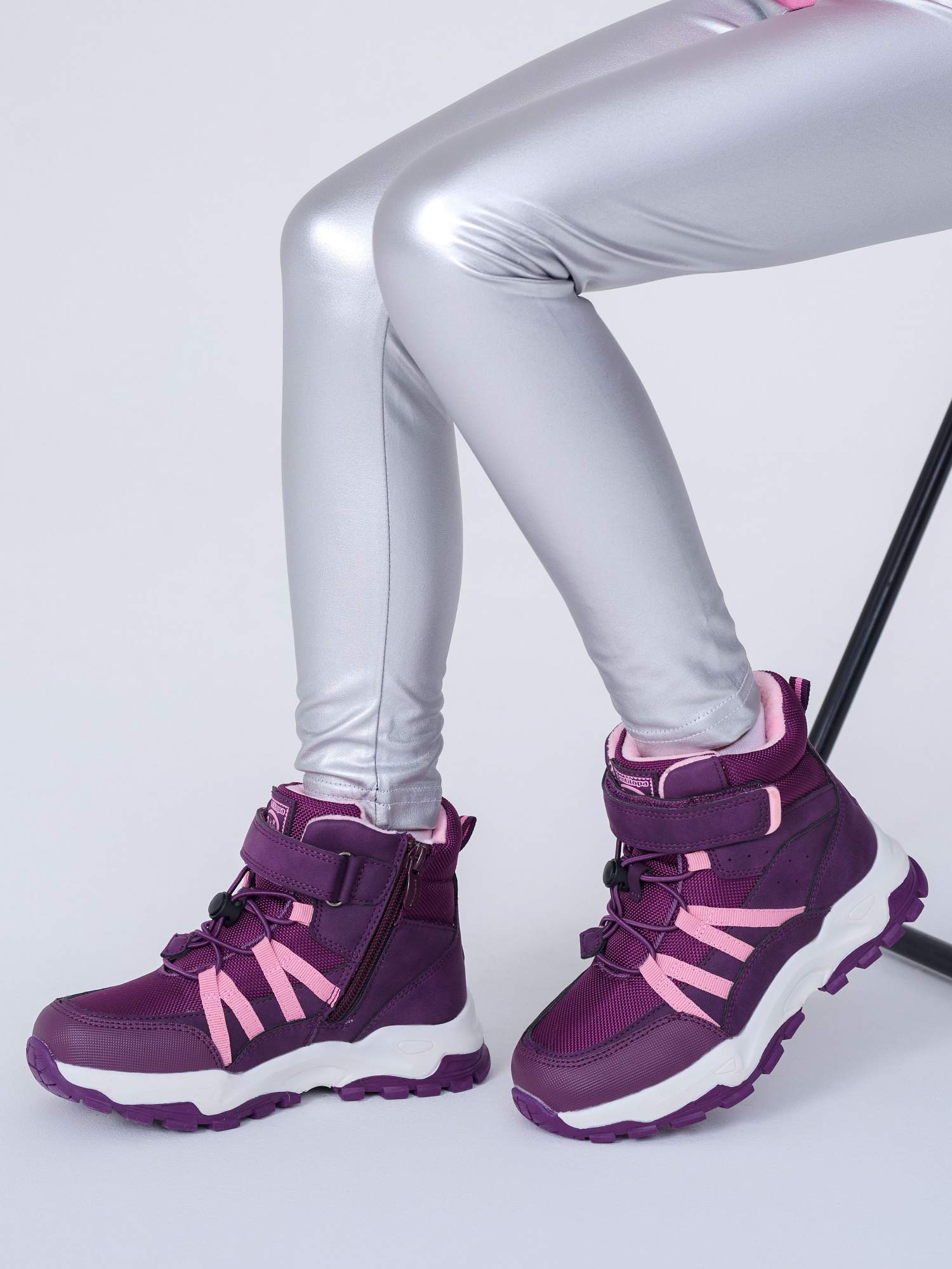 Ботинки детские Antilopa AL 12118 фиолетовый 27 4506₽