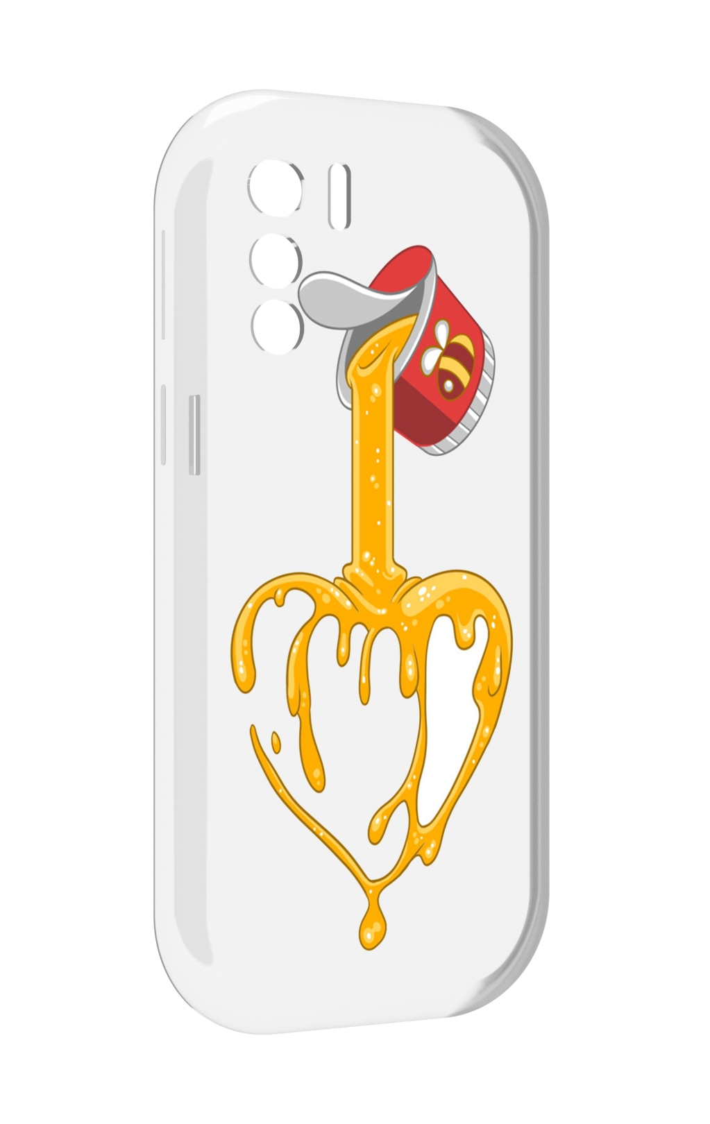 

Чехол MyPads медовое сердце для UleFone Note 13P, Прозрачный, Tocco