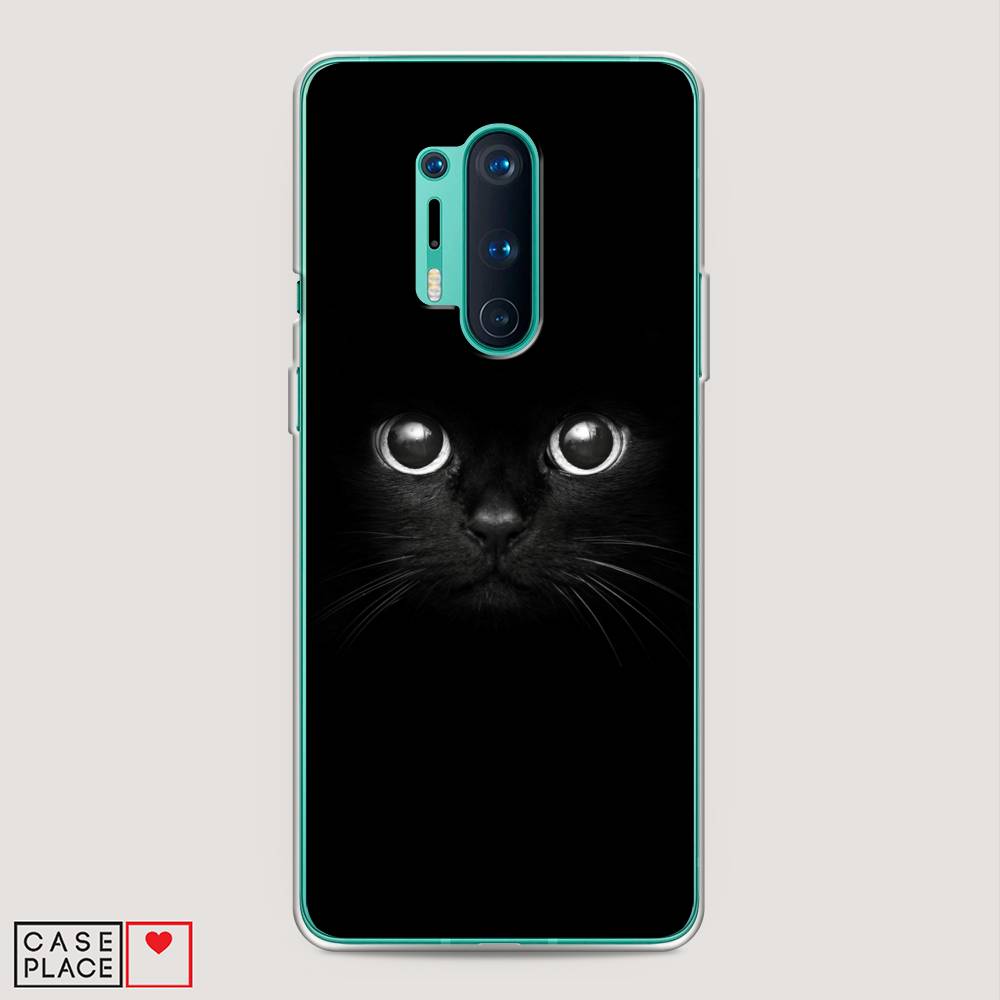 

Чехол Awog на OnePlus 8 Pro / ВанПлас 8 Pro "Взгляд черной кошки", Черный, 151050-1