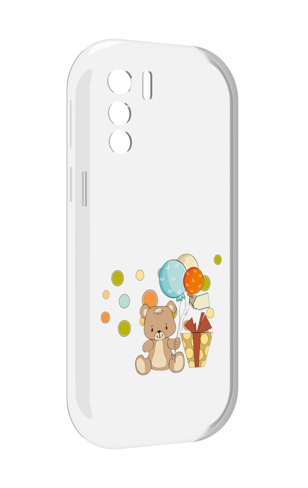 

Чехол MyPads медвеженок с подарком для UleFone Note 13P, Прозрачный, Tocco