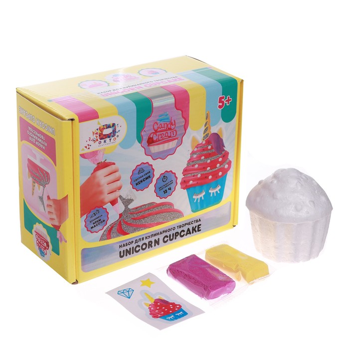 

Набор для кулинарного творчества Moon Light Clay Unicorn Cupcake