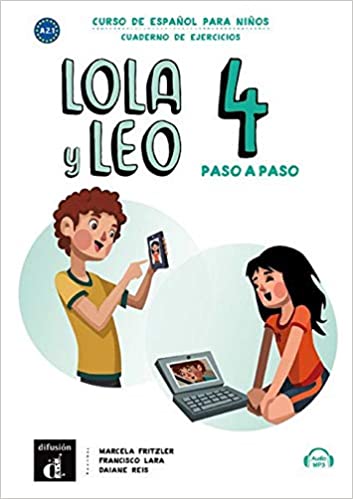 фото Книга lola y leo paso a paso 4 cuaderno de ejercicios + descarga mp3 difusion