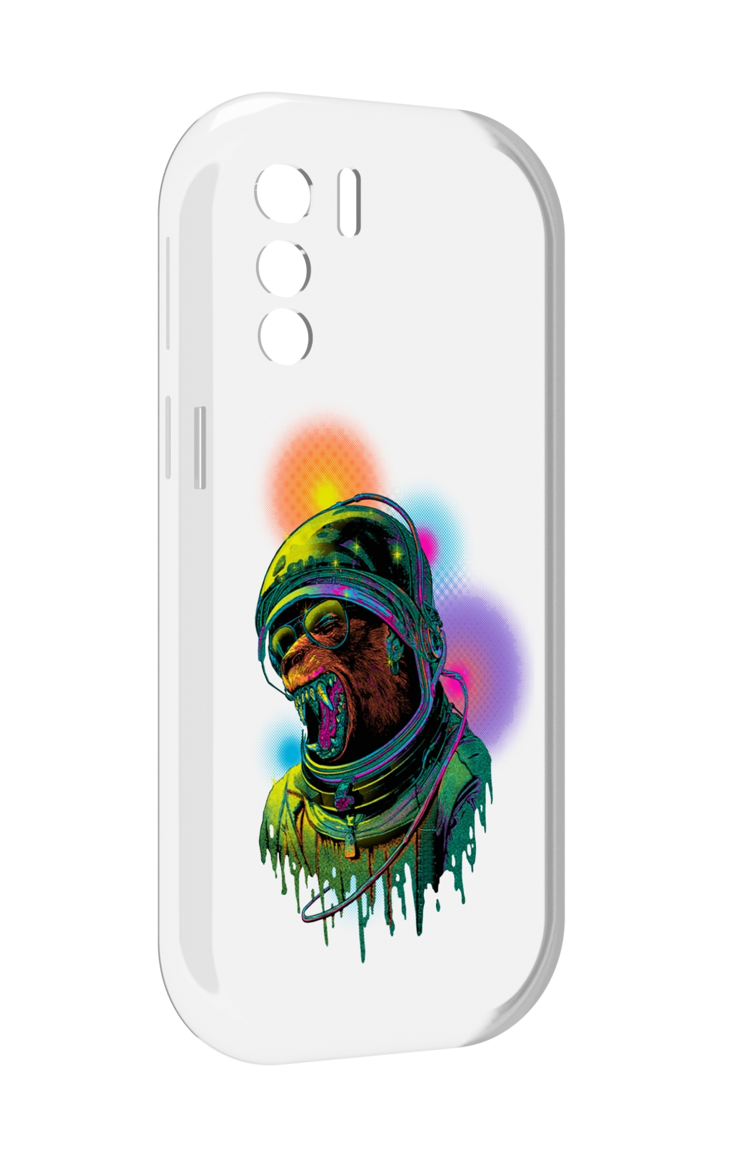 

Чехол MyPads медведь космонавт для UleFone Note 13P, Прозрачный, Tocco