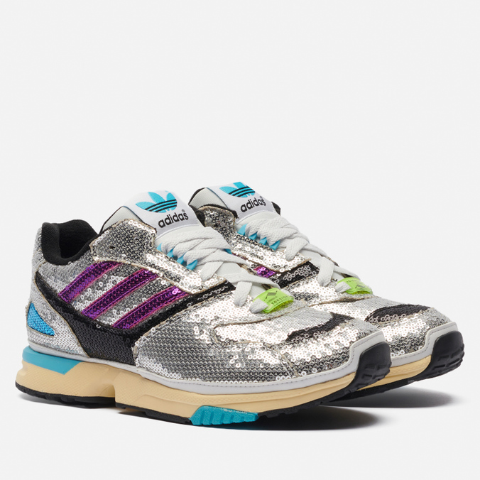 

Женские кроссовки adidas Originals ZX 4000 серебряный, размер 36 EU, ZX 4000