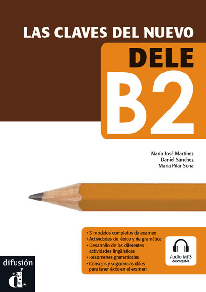 фото Книга las claves del nuevo dele b2 libro + descarga mp3 difusion