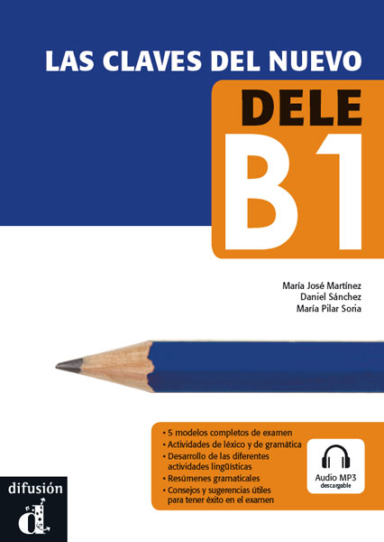 фото Книга las claves del nuevo dele b1 libro + descarga mp3 difusion