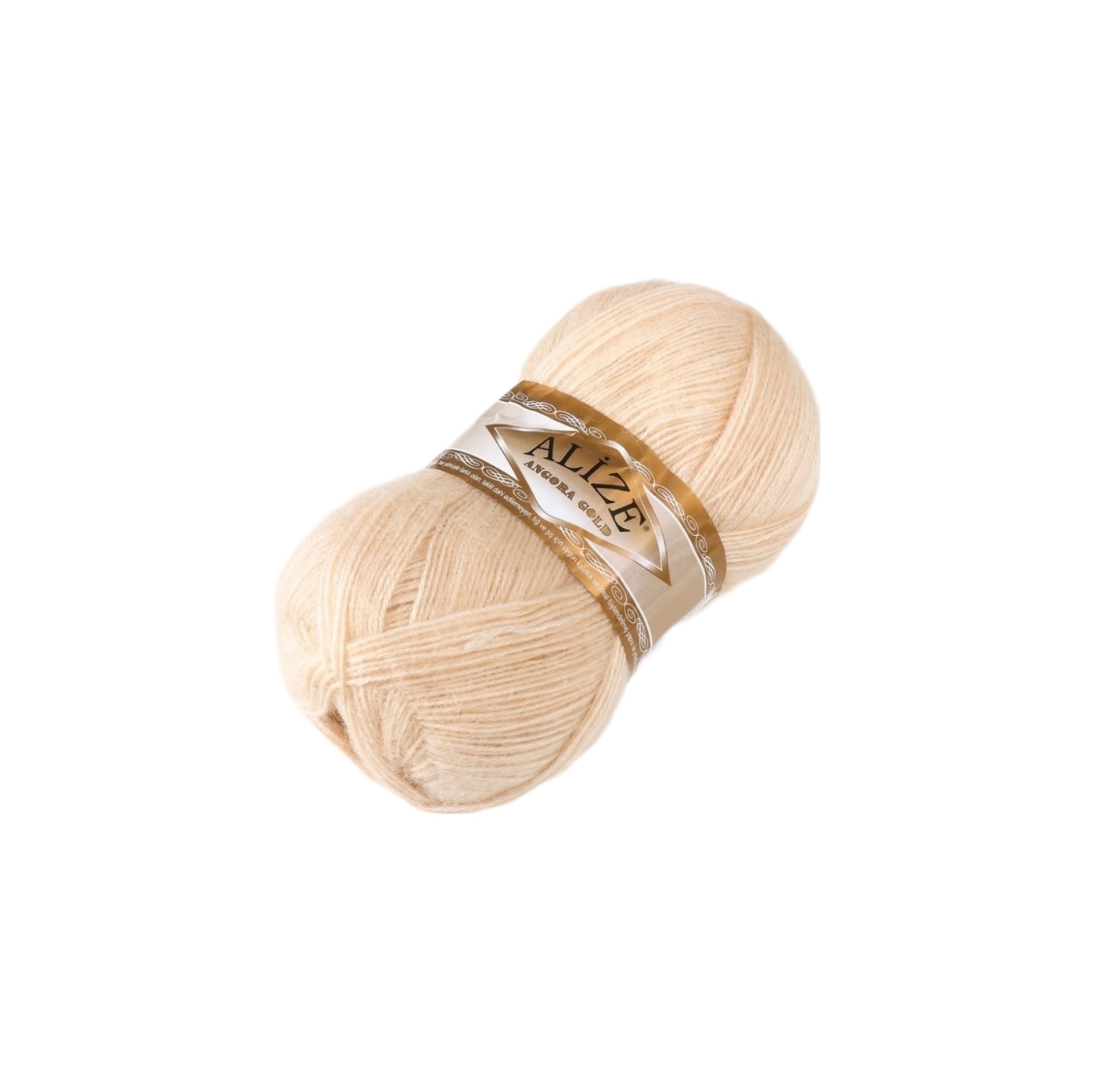 

Пряжа Angora Gold 20% шерсть, 80% акрил 550м/100гр (450), Белый