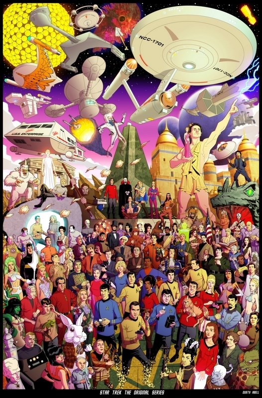 

Постер к сериалу "Звездный путь" (Star Trek) 50x70 см