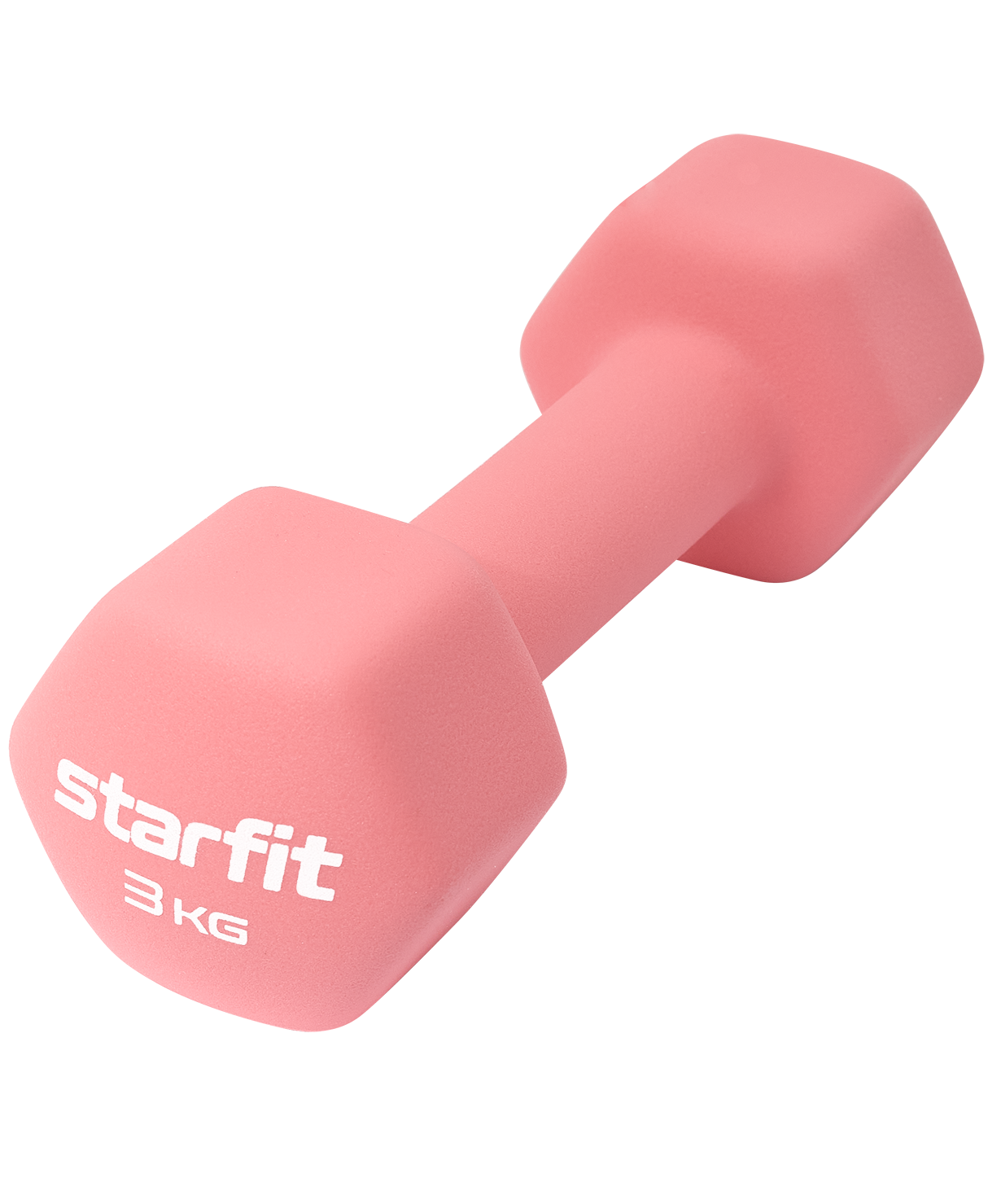 

Без упаковки гантель неопреновая Starfit Db-201 3 кг, коралловый