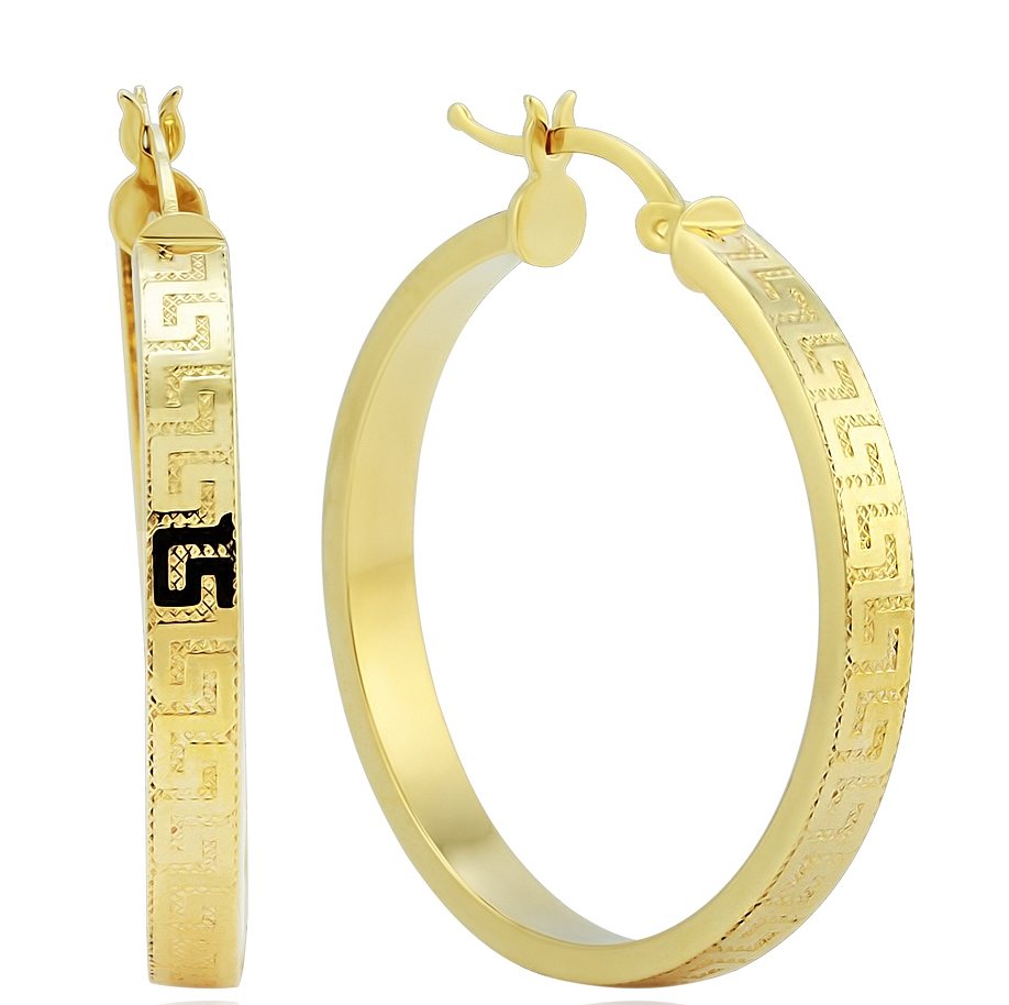 

Серьги конго из желтого золота MOSTAR JEWELLERY KP003-30, KP003-30