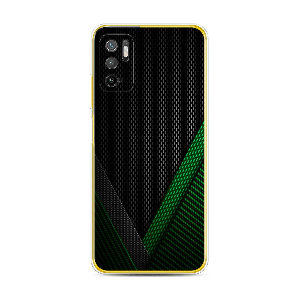 

Чехол Awog на Poco M3 Pro "Зеленый карбон", Разноцветный, 311050-3