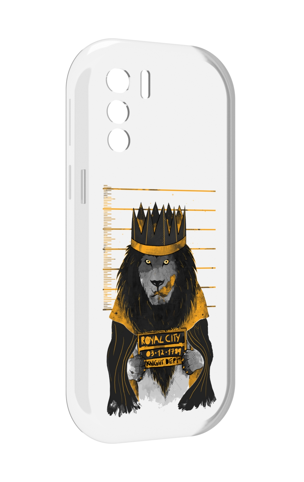 

Чехол MyPads лев в законе для UleFone Note 13P, Прозрачный, Tocco