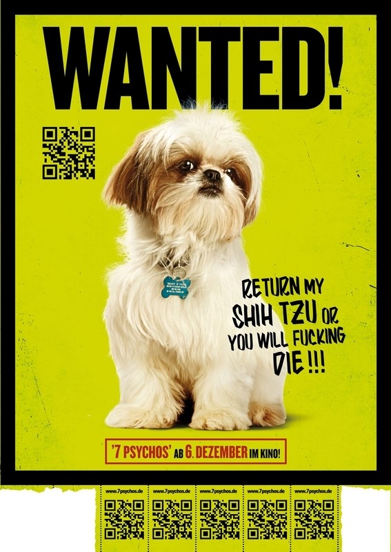 

Постер к фильму "Семь психопатов" (Seven Psychopaths) A3