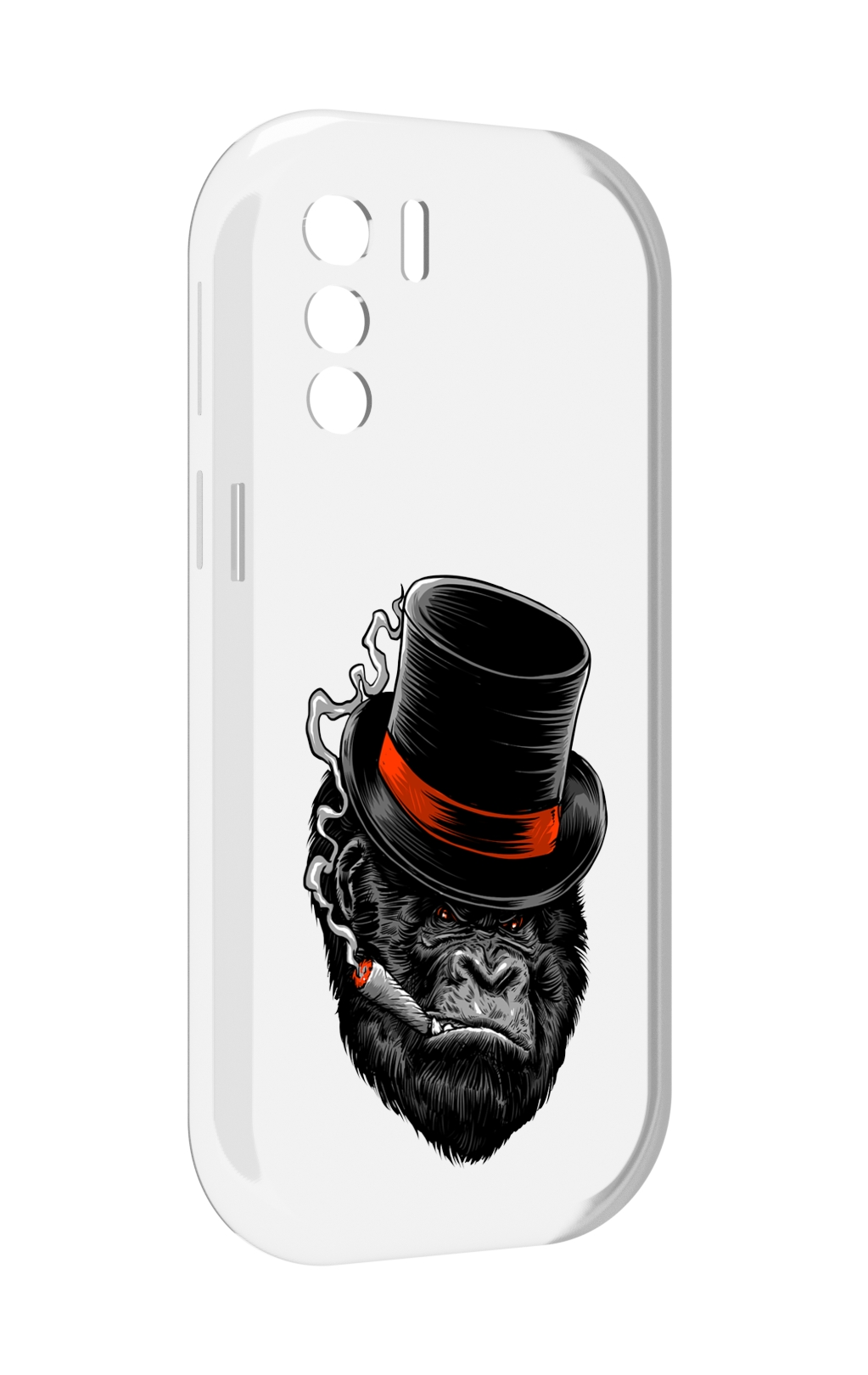 

Чехол MyPads дизайнерская горилла для UleFone Note 13P, Прозрачный, Tocco