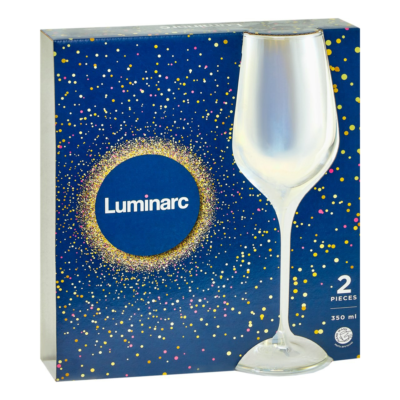 

Набор бокалов для шампанского Luminarc Селест Золотистый хамелеон 160 мл 3 шт