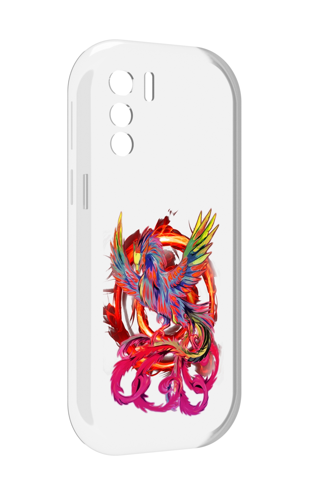 

Чехол MyPads красочный феникс для UleFone Note 13P, Прозрачный, Tocco
