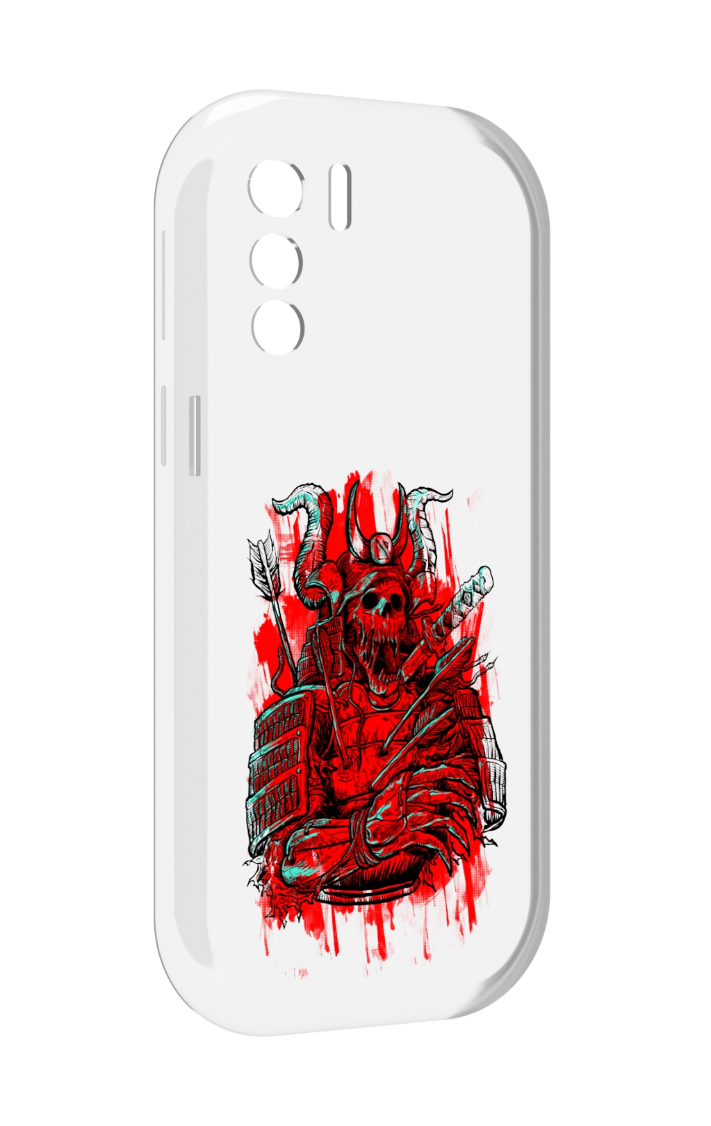 

Чехол MyPads красный скелет воин для UleFone Note 13P, Прозрачный, Tocco