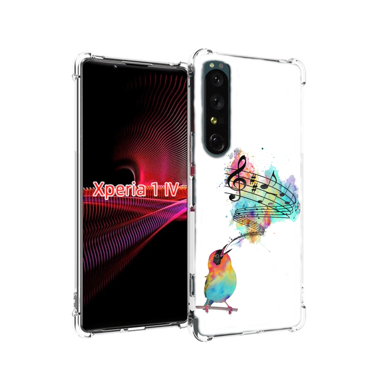 

Чехол накладка MyPads певчая птичка для Sony Xperia 1 IV, Прозрачный, Tocco