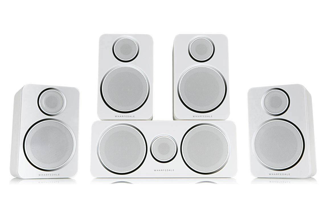 фото Комплект акустики wharfedale 5.0, dx-2 hcp system white