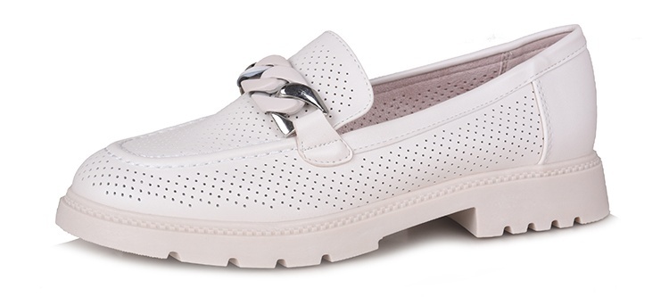 

Лоферы женские T.Taccardi 227760 белые 37 RU, Белый, 227760