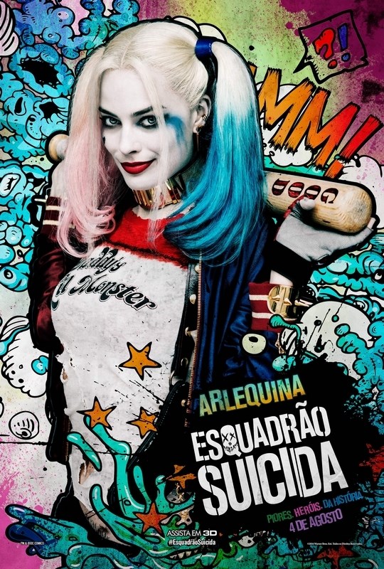 

Постер к фильму "Отряд самоубийц" (Suicide Squad) A4