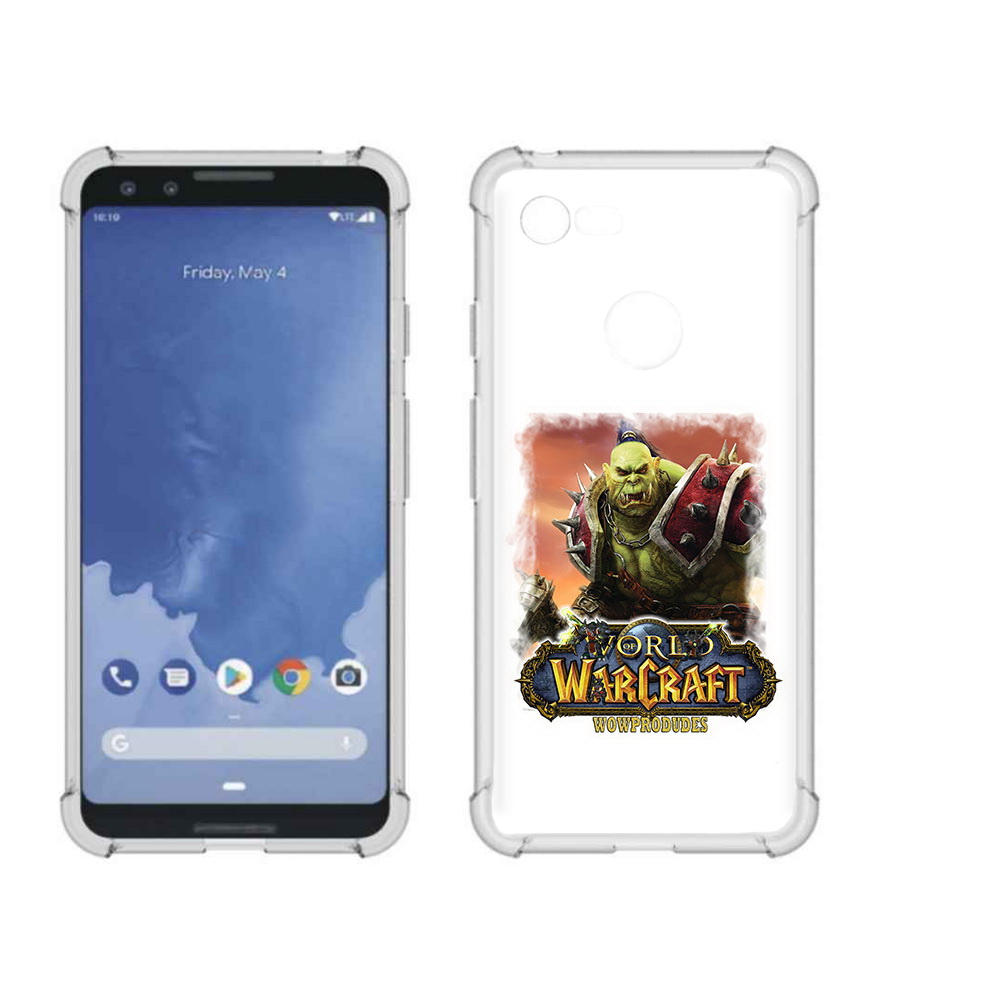 

Чехол MyPads Tocco для Google Pixel 3 Варкрафт, Прозрачный, Tocco