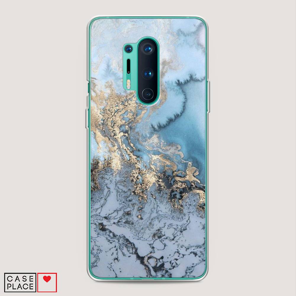 

Чехол Awog на OnePlus 8 Pro / ВанПлас 8 Pro "Морозная лавина синяя", 151050-3