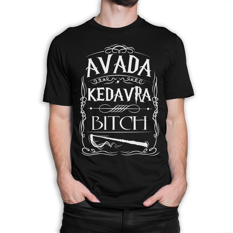 

Футболка мужская Dream Shirts Авада Кедавра черная M, Черный, Авада Кедавра