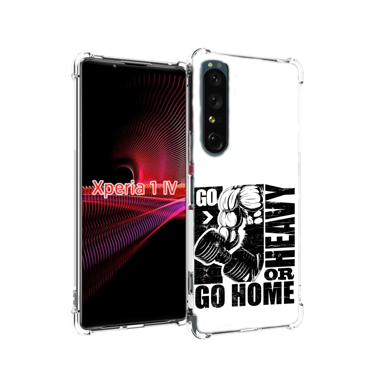 

Чехол накладка MyPads накаченные руки для Sony Xperia 1 IV, Прозрачный, Tocco