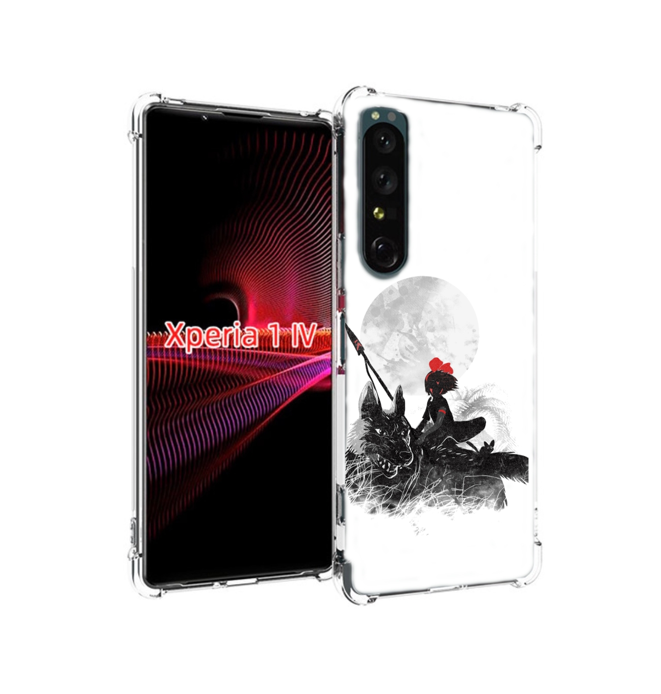 

Чехол накладка MyPads мононоке для Sony Xperia 1 IV, Прозрачный, Tocco