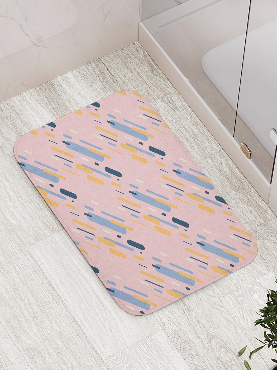 

Коврик противоскользящий для ванной, сауны, бассейна, 77х52 см bath_77649 JoyArty
