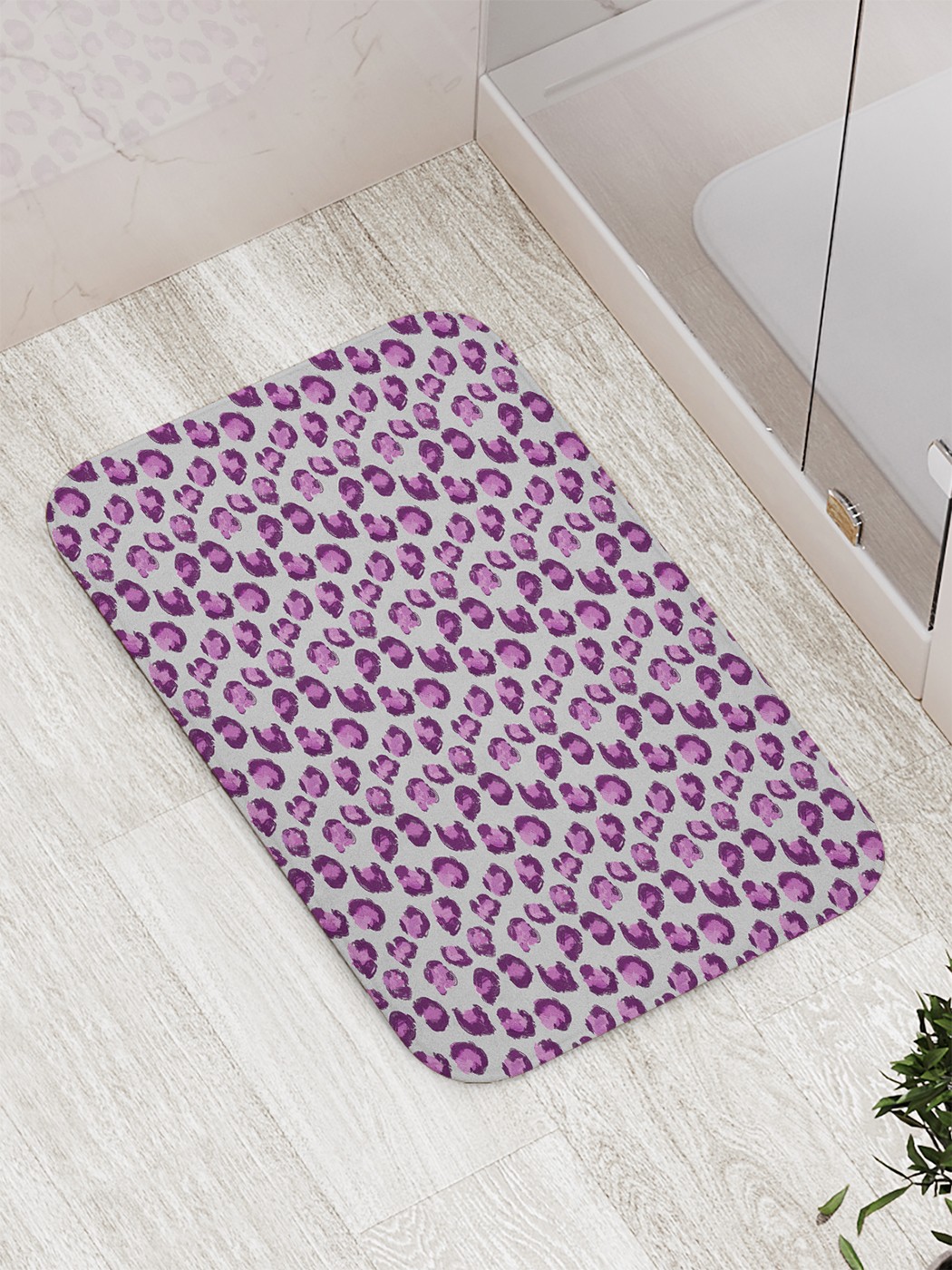 

Коврик противоскользящий для ванной, сауны, бассейна, 77х52 см bath_77646 JoyArty