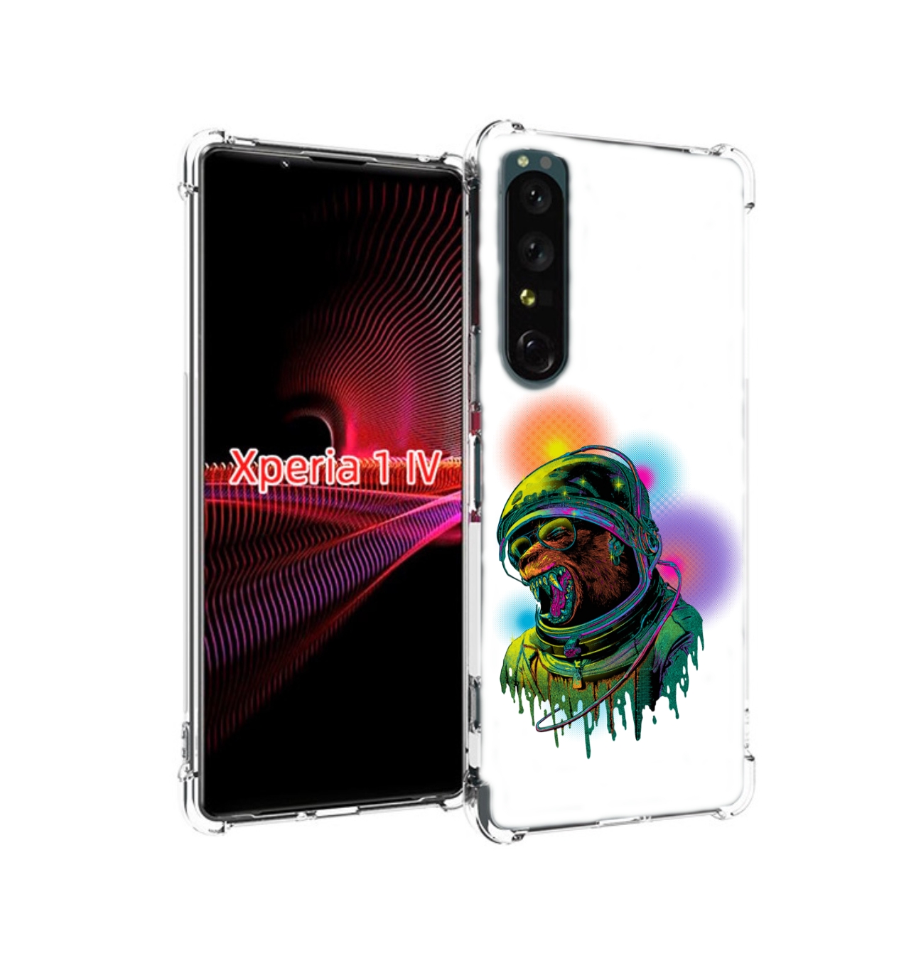 

Чехол накладка MyPads медведь космонавт для Sony Xperia 1 IV, Прозрачный, Tocco