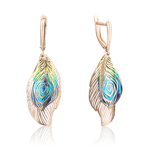

Серьги из красного золота с эмалью PLATINA jewelry 02-3790-00-000-1110-48_0, 02-3790-00-000-1110-48_0