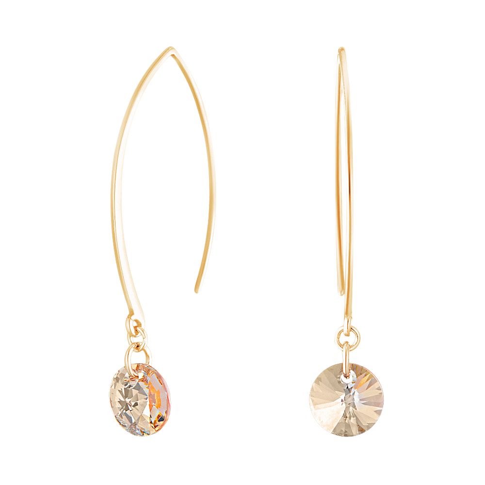 

Серьги из серебра со swarovski ЮВЕЛИР КАРАТ 2129433/92п, 2129433/92п
