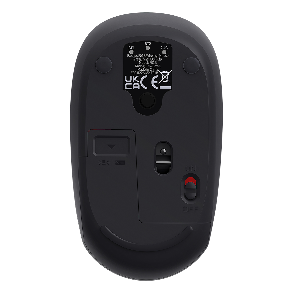 Беспроводная мышь Baseus F01B TRI-MODE Bluetooth B01055503833-00
