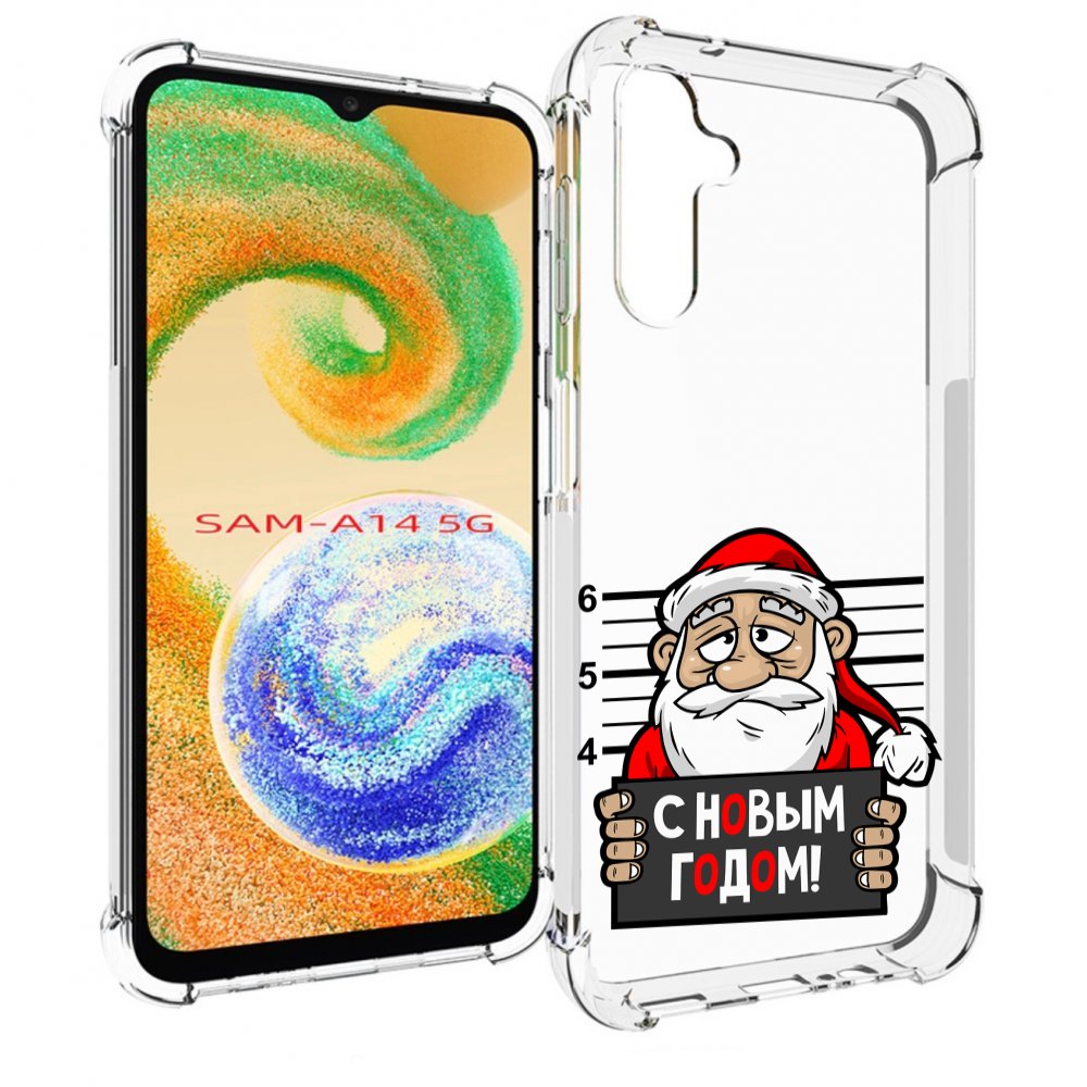 

Чехол MyPads ДМ с новым годом заключенный для Samsung Galaxy A14 5G, Прозрачный, Tocco