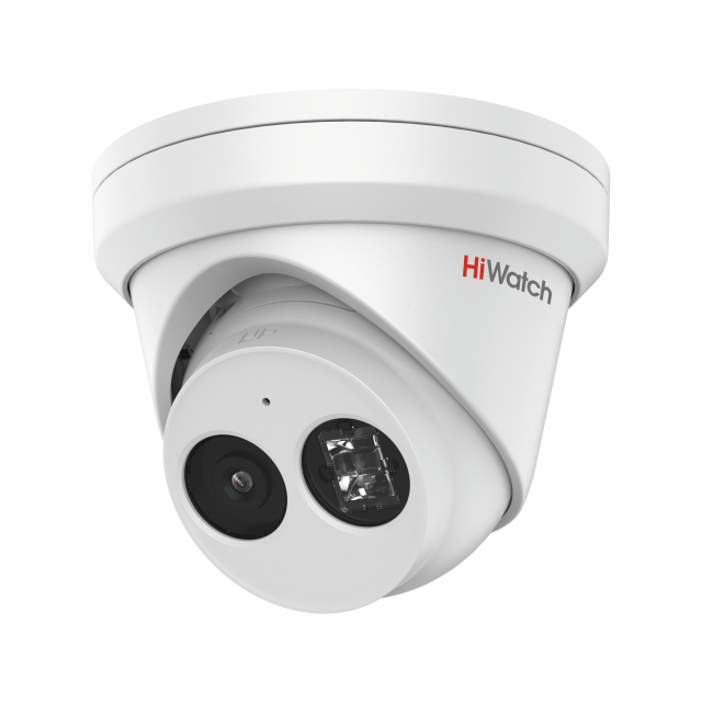 камера ip hikvision hiwatch ds i200 6 mm cmos 1 2 8 6 мм 1920 x 1080 h 264 mjpeg rj45 10m 100m ethernet poe белый IP-камера HiWatch IPC-T082-G2/U (4mm) white (УТ-00043508)
