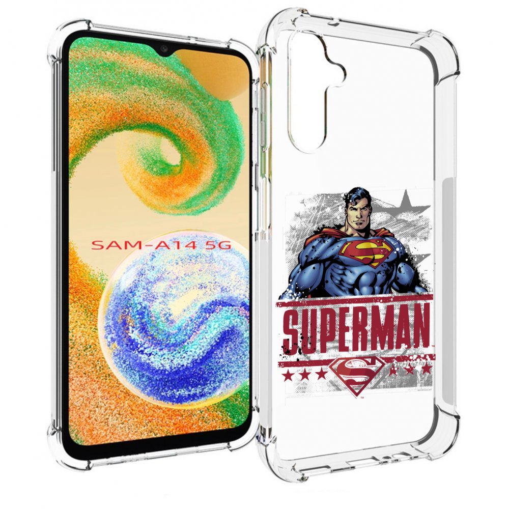 

Чехол MyPads рисунок супермен для Samsung Galaxy A14 5G, Прозрачный, Tocco