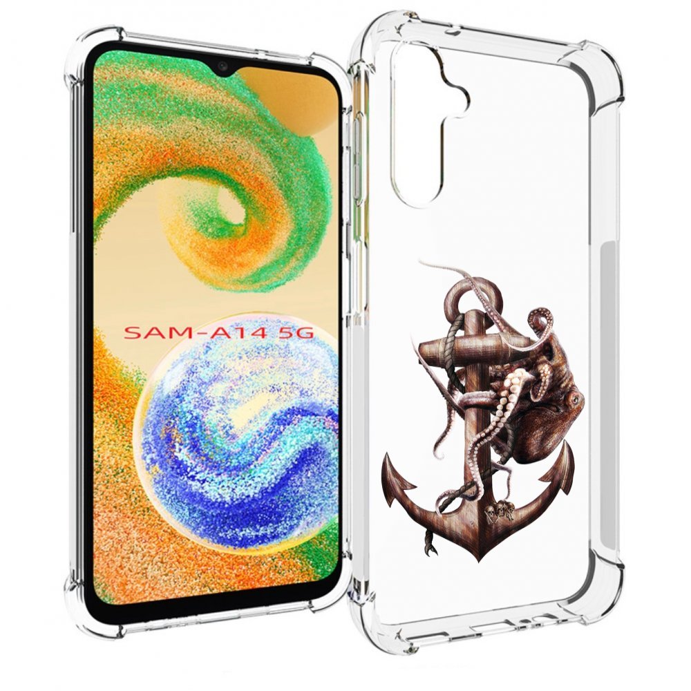

Чехол MyPads ржавый якорь для Samsung Galaxy A14 5G, Прозрачный, Tocco