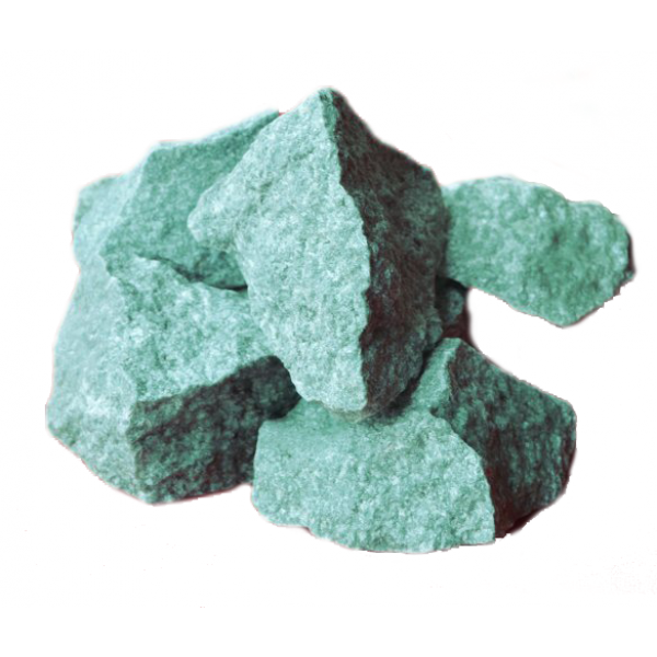 Камень Жадеит КОЛОТЫЙ средний (ведро 5 кг) камень банные штучки хакасский жадеит обвалованный 33719