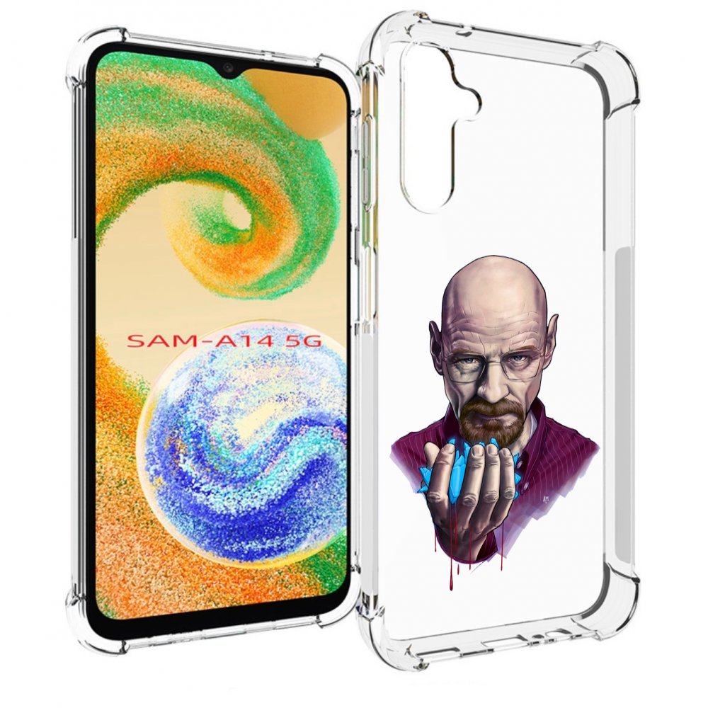 

Чехол MyPads разработчик для Samsung Galaxy A14 5G, Прозрачный, Tocco