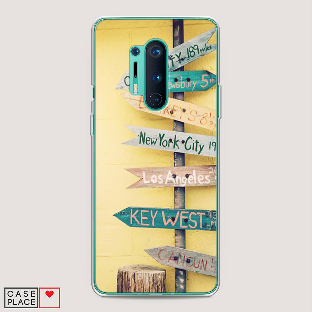 

Чехол Awog на OnePlus 8 Pro / ВанПлас 8 Pro "Нулевой километр", Желтый, 151050-4