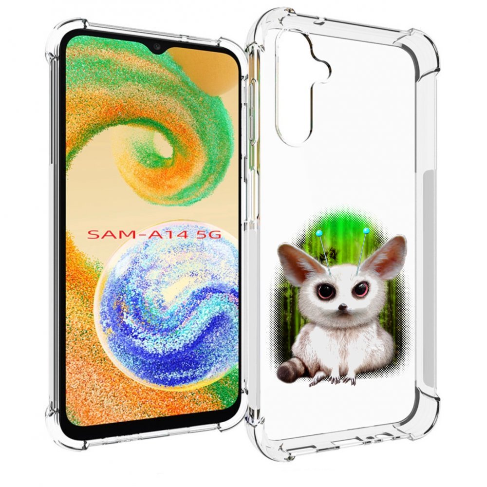 

Чехол MyPads пушистое животное для Samsung Galaxy A14 5G, Прозрачный, Tocco
