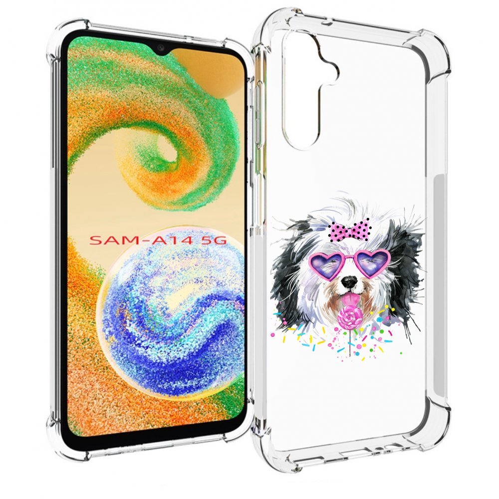 

Чехол MyPads пушистик для Samsung Galaxy A14 5G, Прозрачный, Tocco