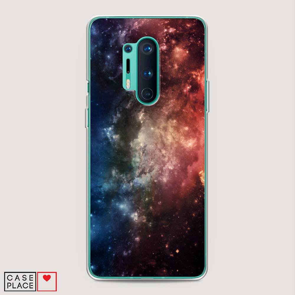 

Чехол Awog на OnePlus 8 Pro / ВанПлас 8 Pro "Космос", Синий;бежевый;красный, 151050-4