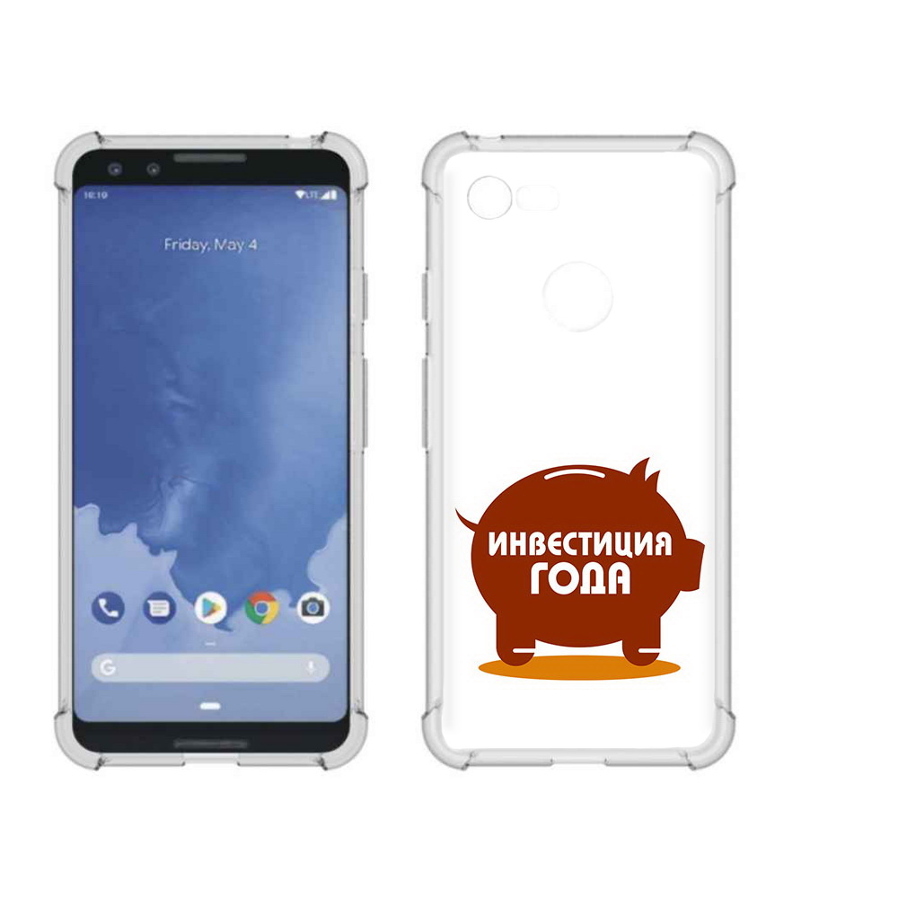 

Чехол MyPads Tocco для Google Pixel 3 инвестиция, Прозрачный, Tocco